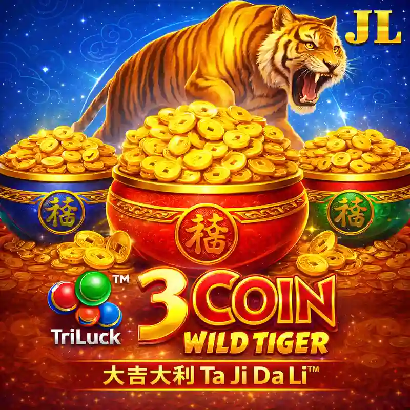 3 Coin Wild Tiger Slot Machine